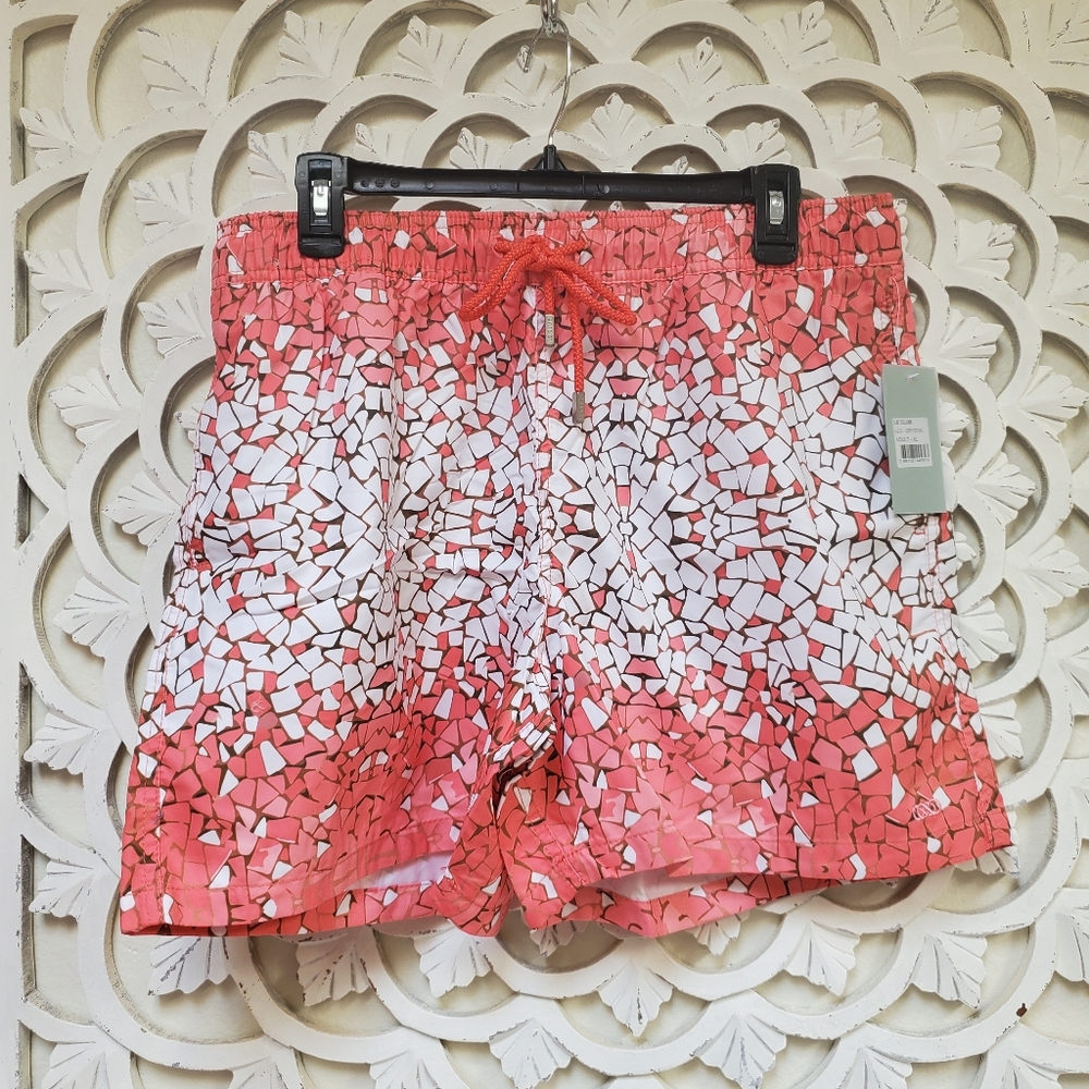 Le Club Swim Trunks NWT In Crystal XL